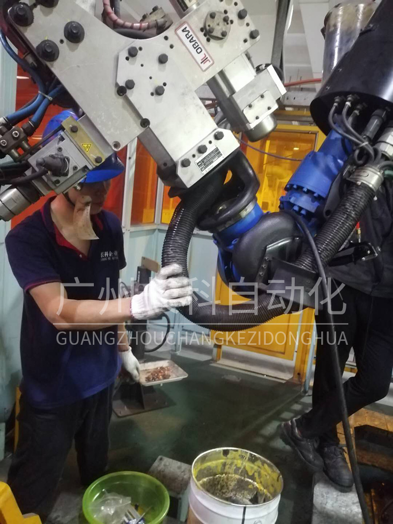 Kawasaki川崎機器人更換潤滑脂